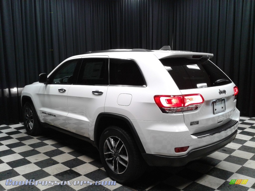 2019 Grand Cherokee Limited - Bright White / Light Frost Beige/Black photo #8
