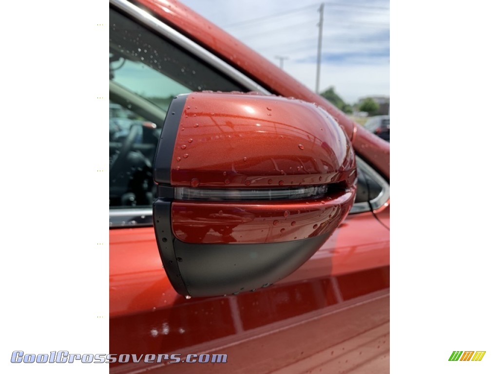 2019 CR-V EX-L AWD - Basque Red Pearl II / Ivory photo #29