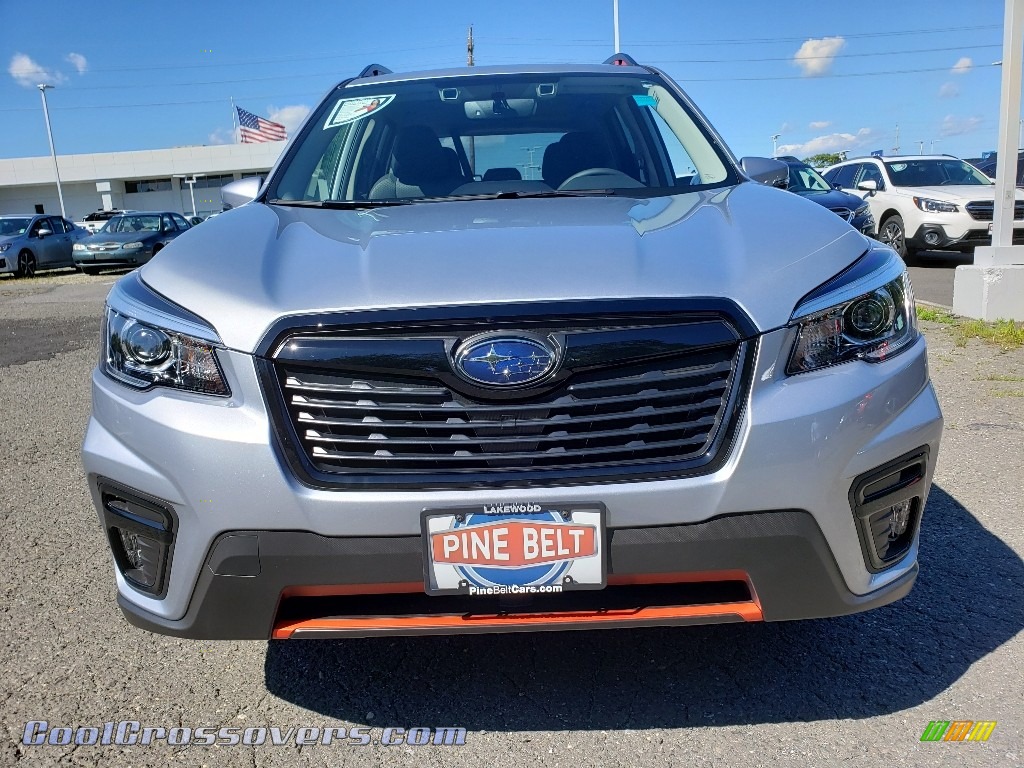 2019 Forester 2.5i Sport - Ice Silver Metallic / Gray Sport photo #2