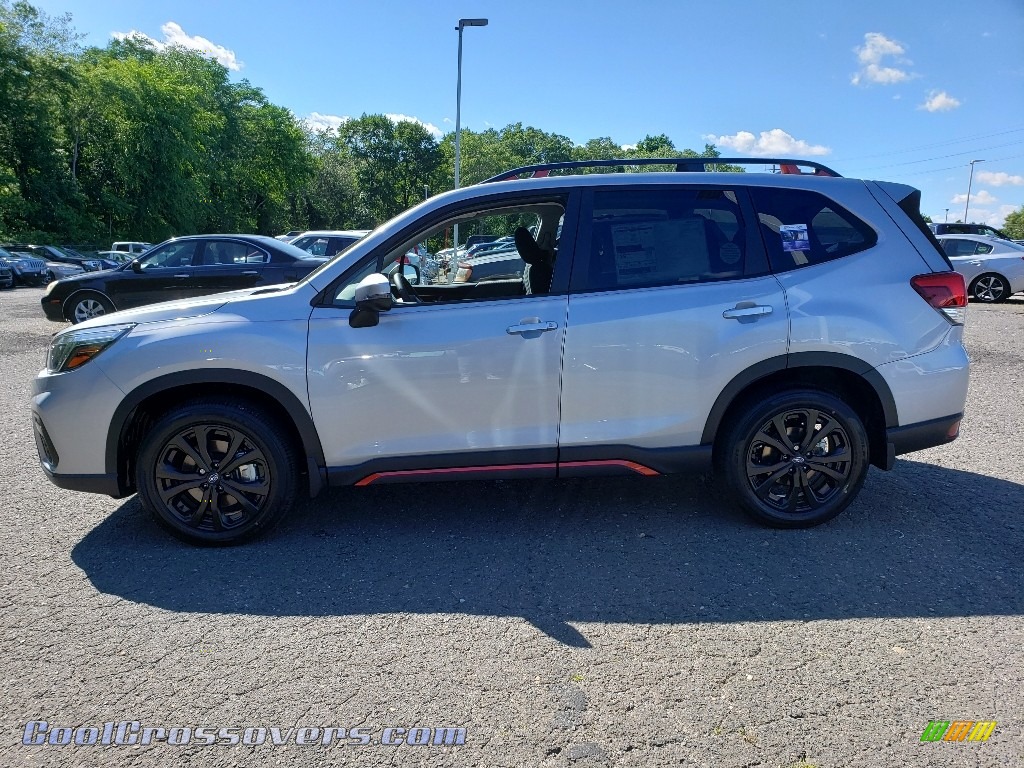 2019 Forester 2.5i Sport - Ice Silver Metallic / Gray Sport photo #3