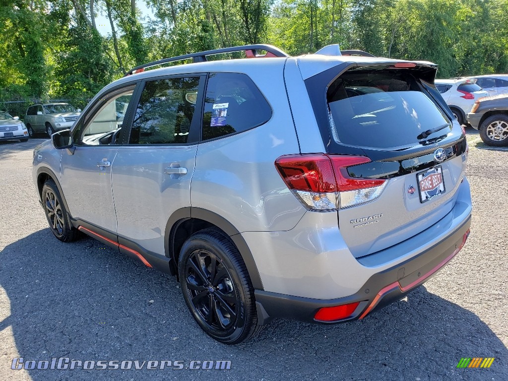 2019 Forester 2.5i Sport - Ice Silver Metallic / Gray Sport photo #4