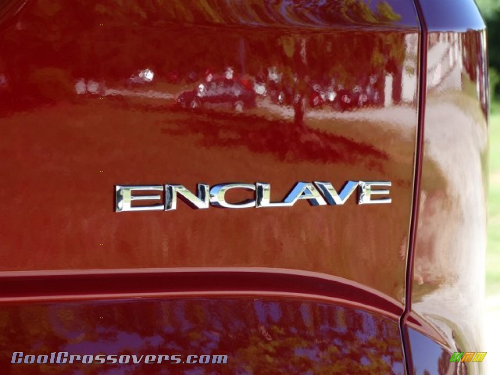 2019 Enclave Premium - Red Quartz Tintcoat / Shale/Ebony Accents photo #8