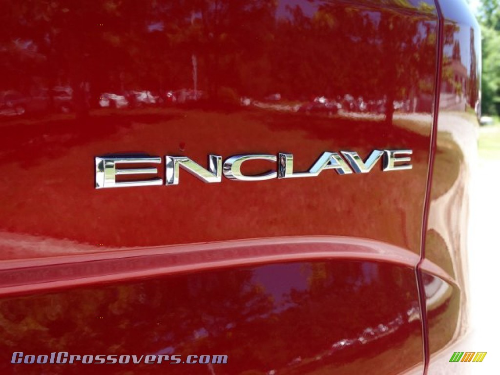 2019 Enclave Premium - Red Quartz Tintcoat / Shale/Ebony Accents photo #8
