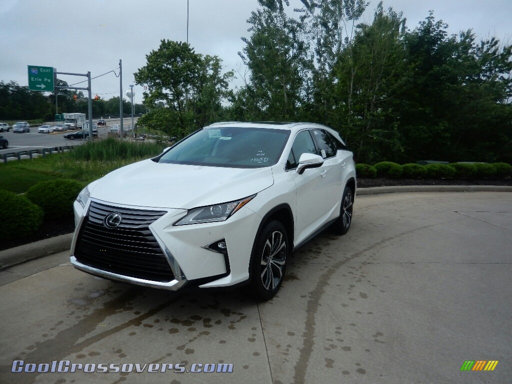 2019 RX 350L AWD - Eminent White Pearl / Noble Brown photo #1