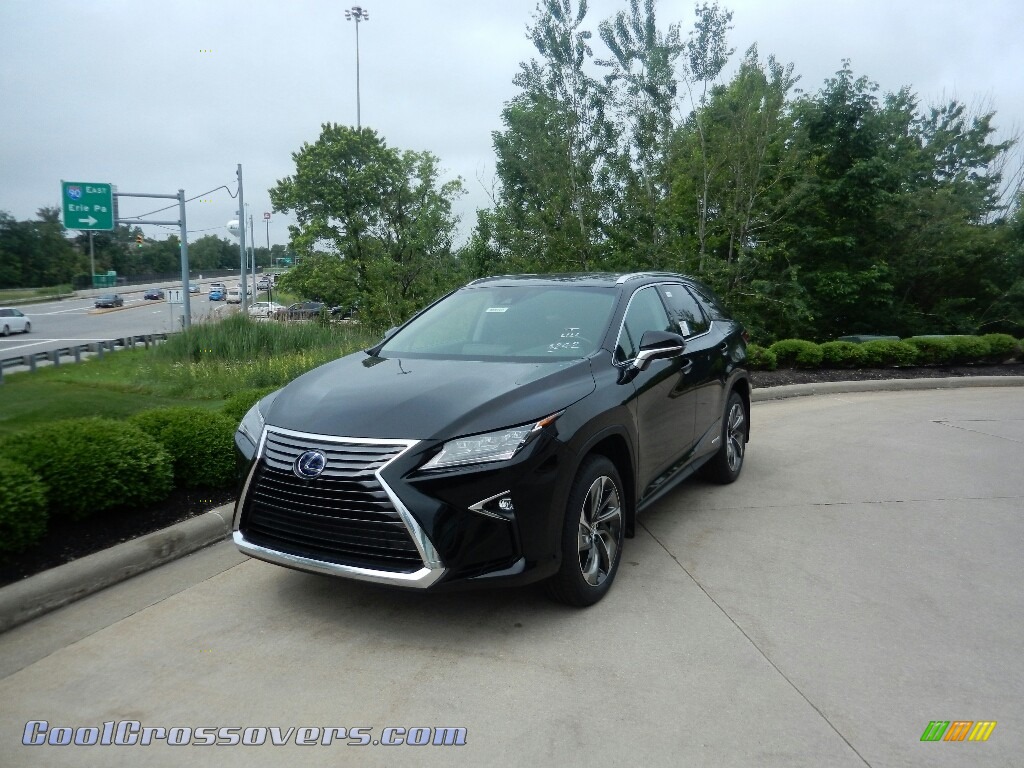 2019 RX 450hL AWD - Obsidian / Noble Brown photo #1