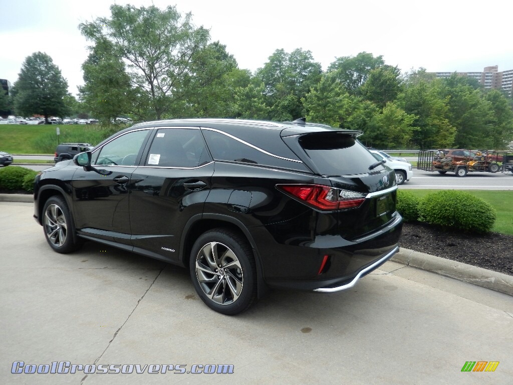 2019 RX 450hL AWD - Obsidian / Noble Brown photo #4