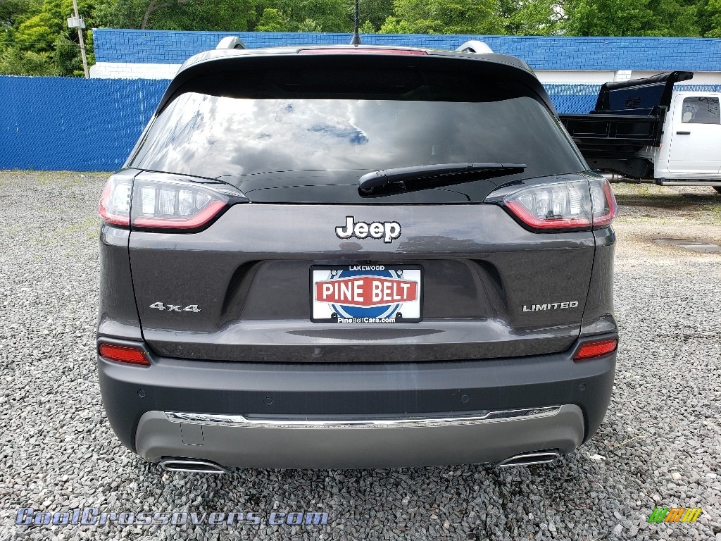 2019 Cherokee Limited 4x4 - Granite Crystal Metallic / Black photo #5