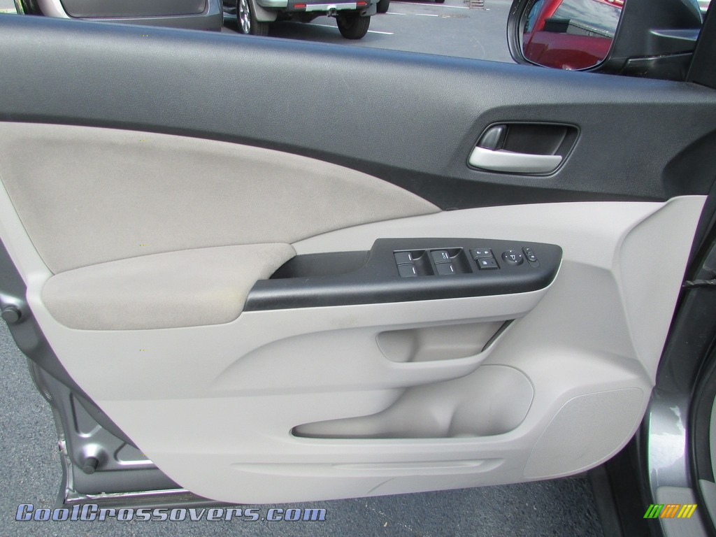 2013 CR-V EX AWD - Polished Metal Metallic / Gray photo #14