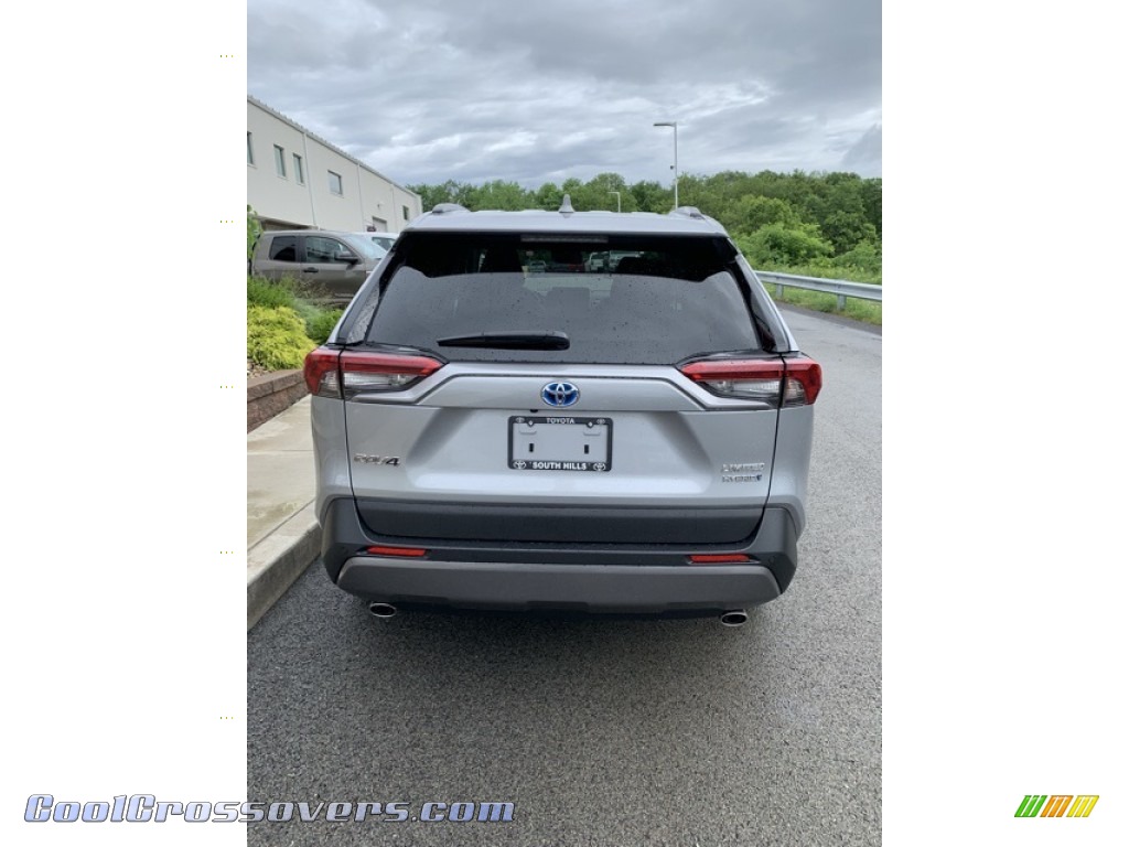 2019 RAV4 Limited AWD Hybrid - Silver Sky Metallic / Light Gray photo #6