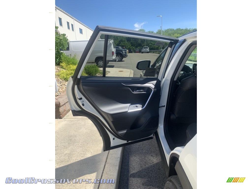 2019 RAV4 Limited AWD Hybrid - Blizzard White Pearl / Black photo #15