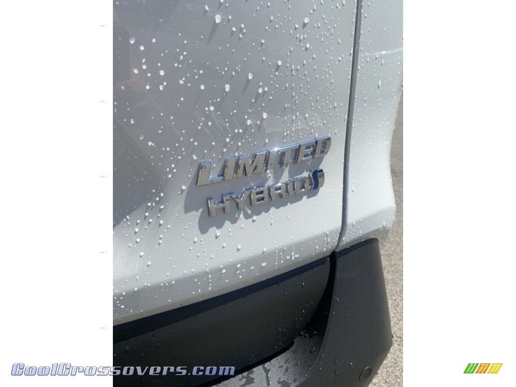 2019 RAV4 Limited AWD Hybrid - Blizzard White Pearl / Black photo #20