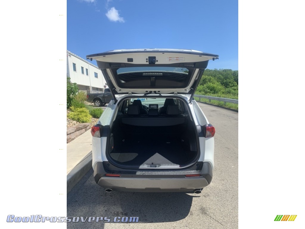 2019 RAV4 Limited AWD Hybrid - Blizzard White Pearl / Black photo #21