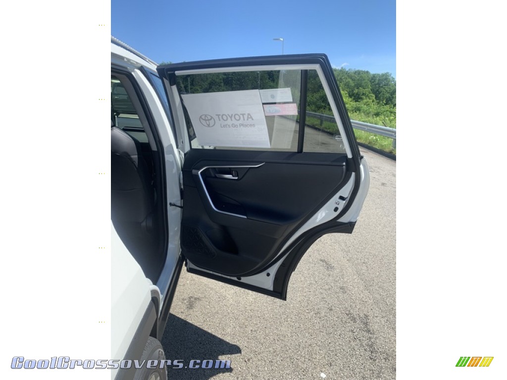 2019 RAV4 Limited AWD Hybrid - Blizzard White Pearl / Black photo #28