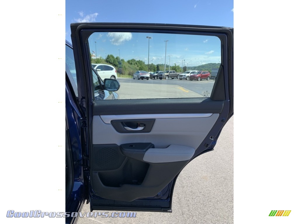 2019 CR-V LX AWD - Obsidian Blue Pearl / Gray photo #23