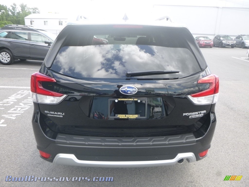 2019 Forester 2.5i Touring - Crystal Black Silica / Saddle Brown photo #5