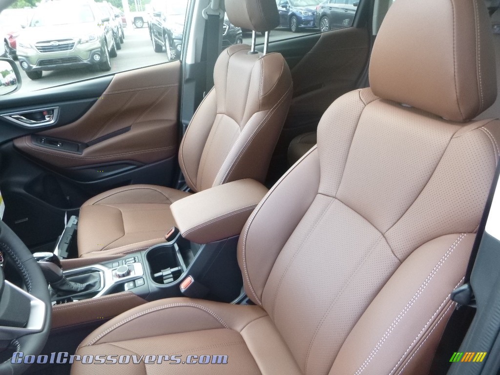 2019 Forester 2.5i Touring - Crystal Black Silica / Saddle Brown photo #14