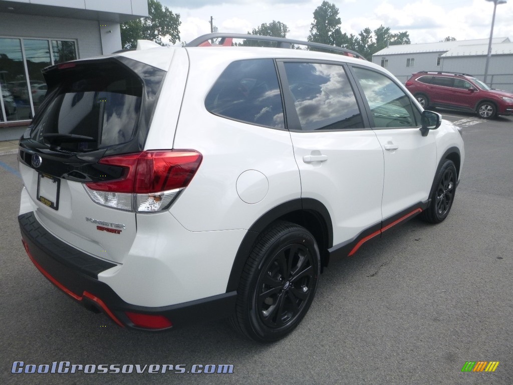 2019 Forester 2.5i Sport - Crystal White Pearl / Gray Sport photo #4