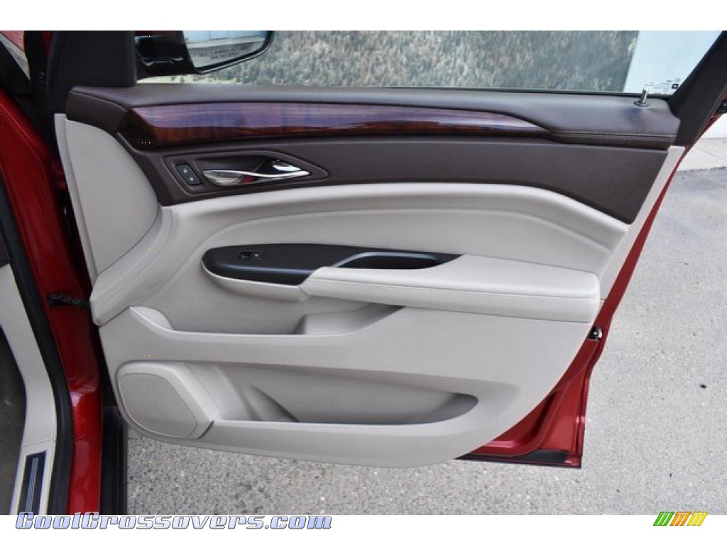 2012 SRX Luxury AWD - Crystal Red Tintcoat / Shale/Brownstone photo #26