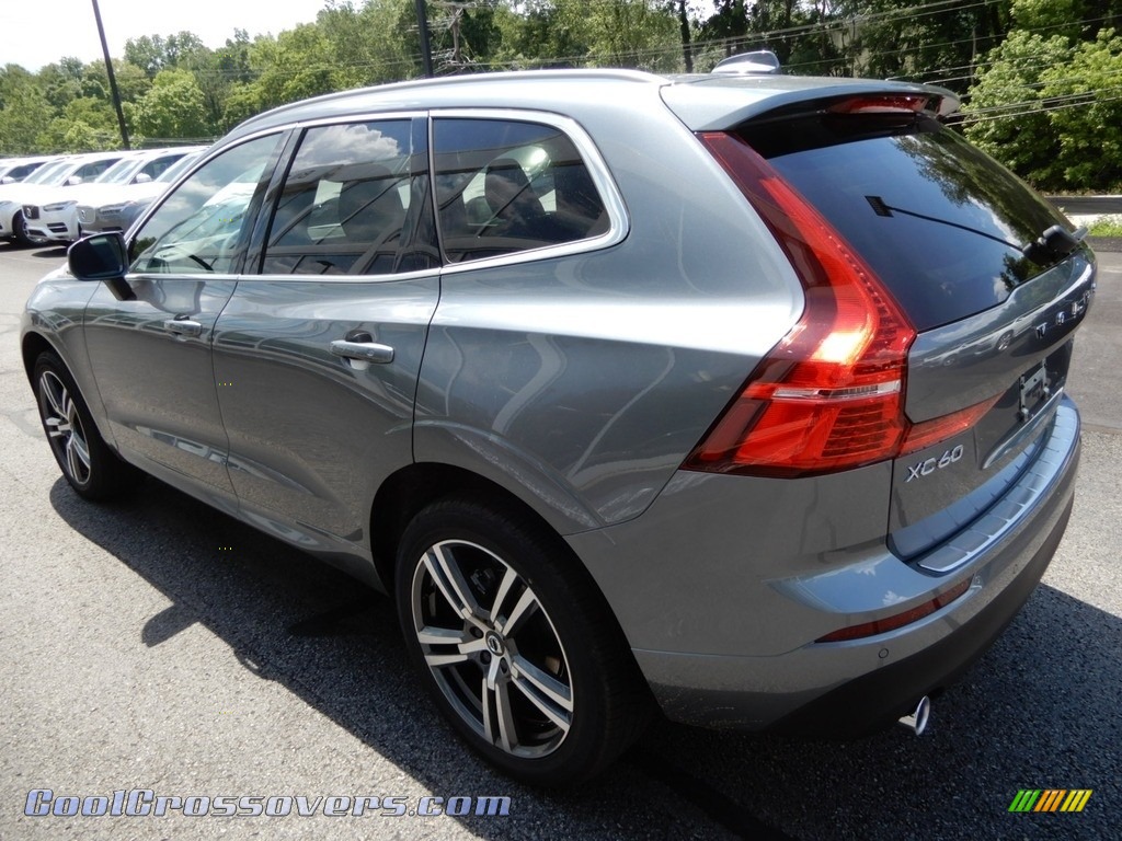 2020 XC60 T5 AWD Momentum - Osmium Grey Metallic / Maroon Brown photo #4