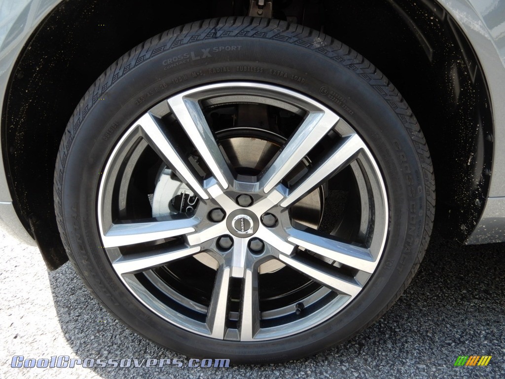 2020 XC60 T5 AWD Momentum - Osmium Grey Metallic / Maroon Brown photo #6
