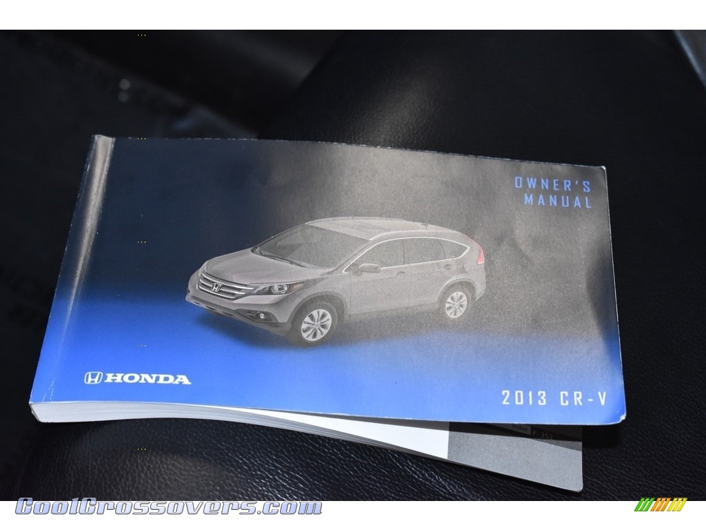2013 CR-V EX-L AWD - Urban Titanium Metallic / Black photo #16
