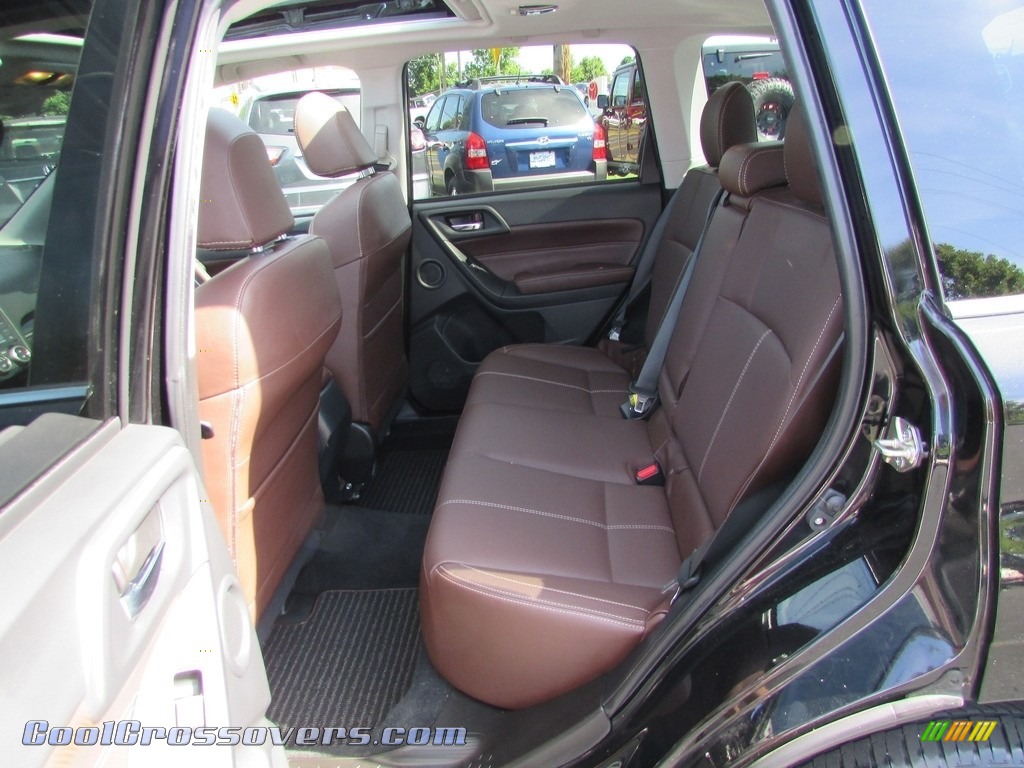 2017 Forester 2.5i Touring - Crystal Black Silica / Saddle Brown photo #22