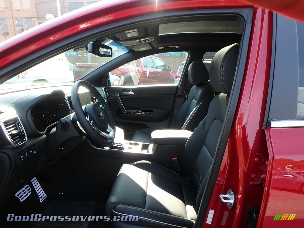 2020 Sportage SX Turbo AWD - Hyper Red / Black photo #11