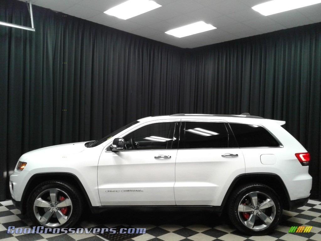 Bright White / New Zealand Black/Light Frost Jeep Grand Cherokee Limited 4x4