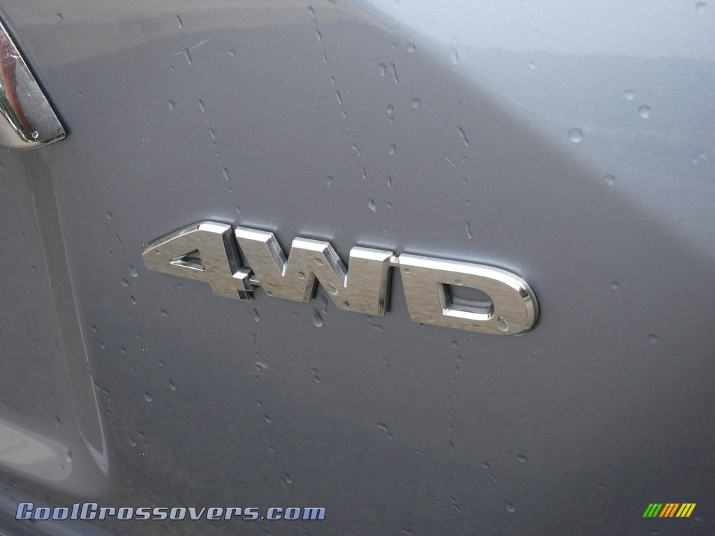 2010 CR-V EX AWD - Glacier Blue Metallic / Gray photo #9