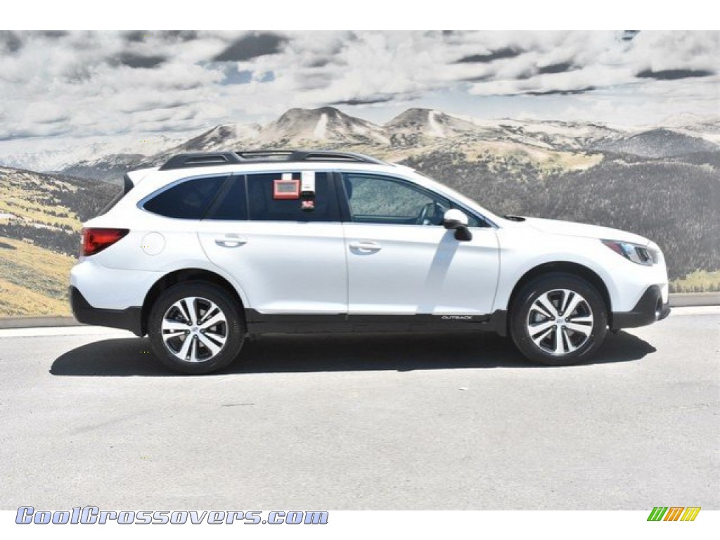 2019 Outback 3.6R Limited - Crystal White Pearl / Slate Black photo #2
