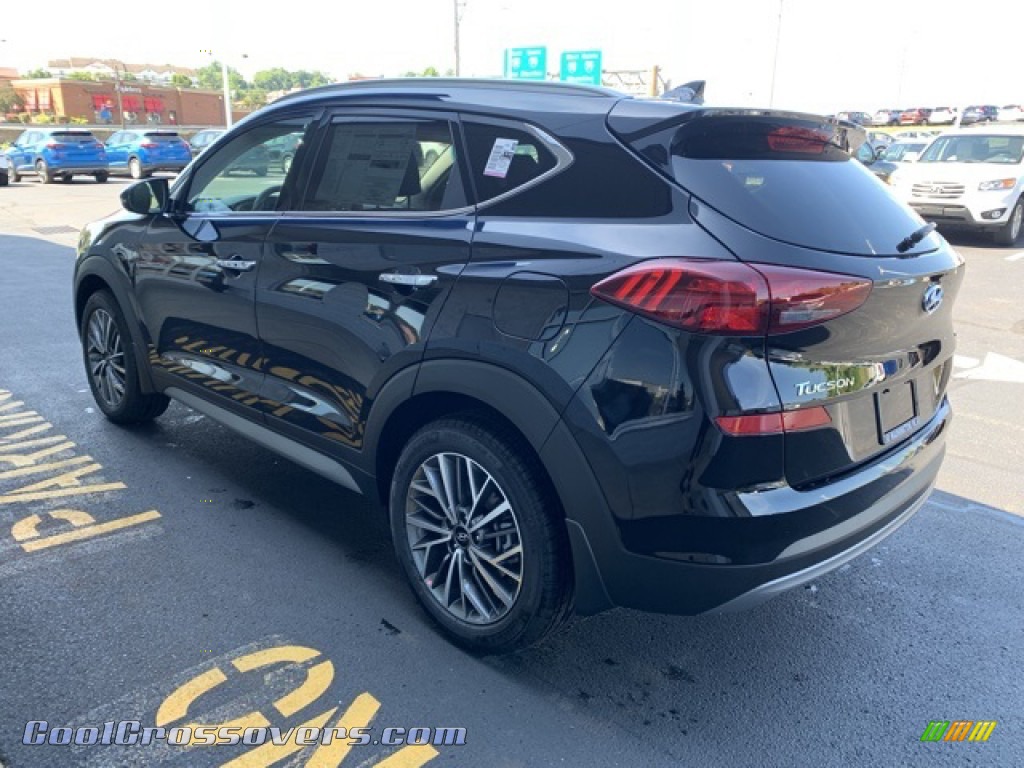 2019 Tucson Limited AWD - Black Noir Pearl / Black photo #6