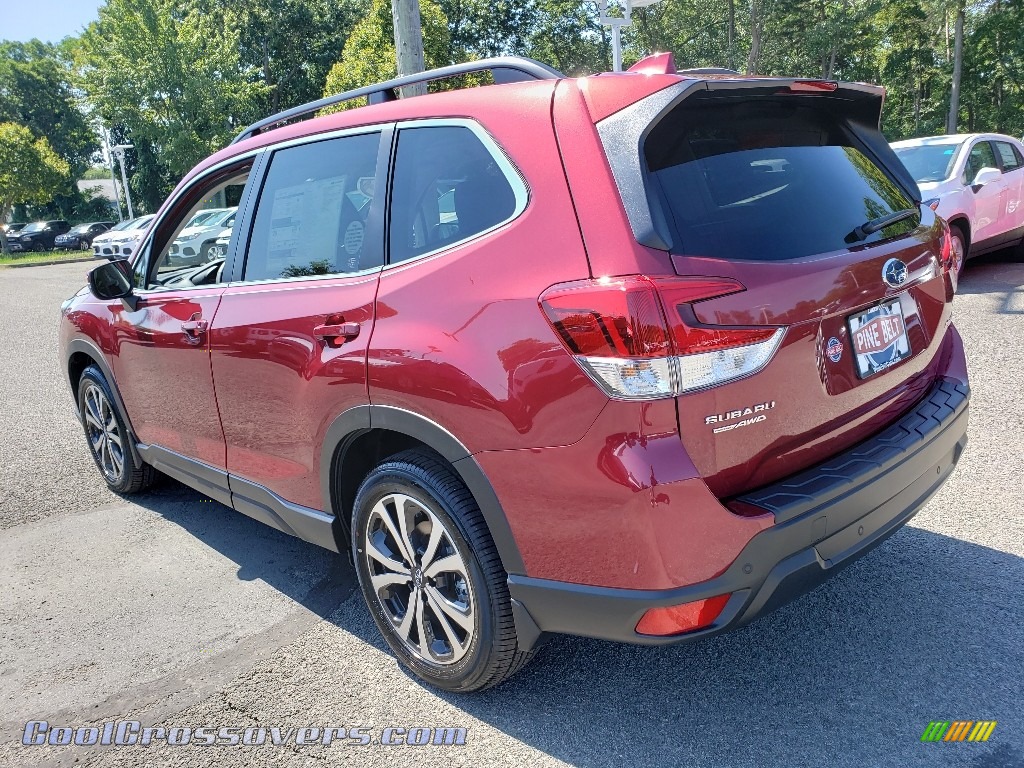 2019 Forester 2.5i Limited - Crimson Red Pearl / Gray photo #4