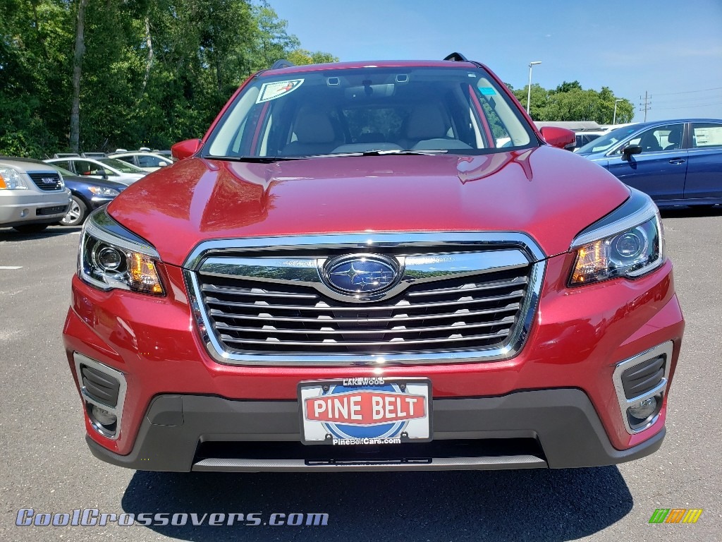 2019 Forester 2.5i Limited - Crimson Red Pearl / Gray photo #2