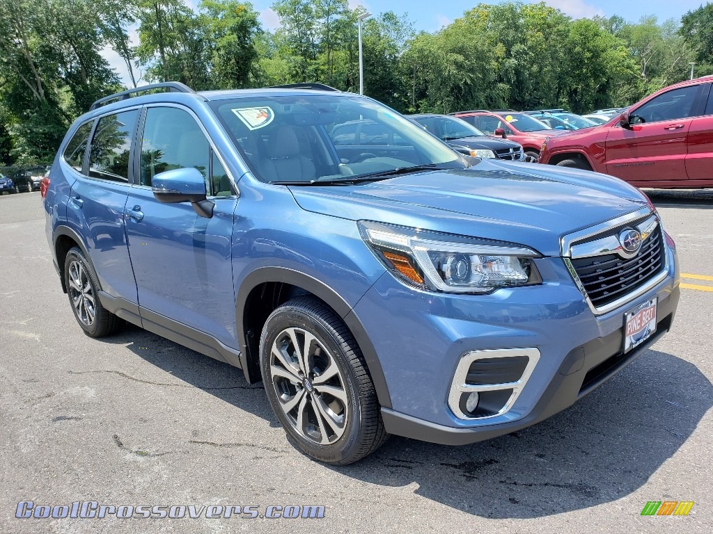 2019 Forester 2.5i Limited - Horizon Blue Pearl / Gray photo #1