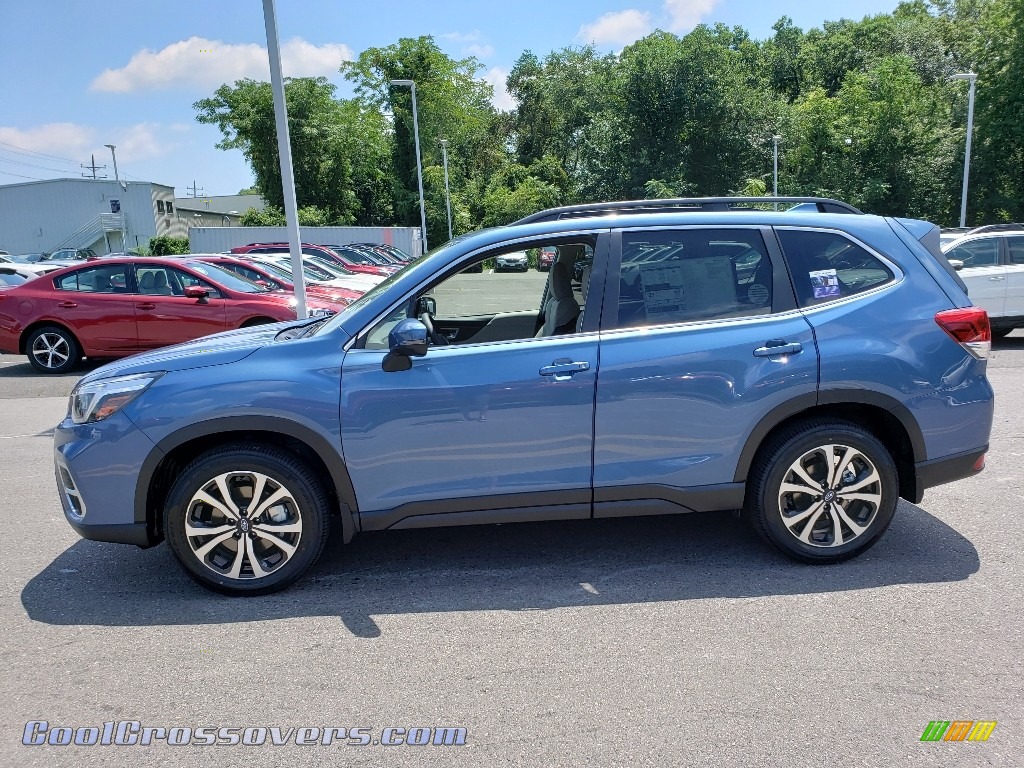 2019 Forester 2.5i Limited - Horizon Blue Pearl / Gray photo #3
