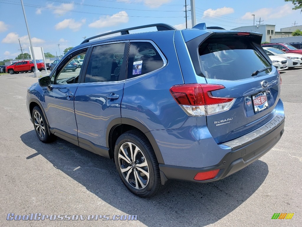 2019 Forester 2.5i Limited - Horizon Blue Pearl / Gray photo #4
