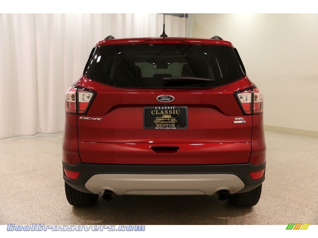 2018 Escape SEL 4WD - Ruby Red / Charcoal Black photo #18