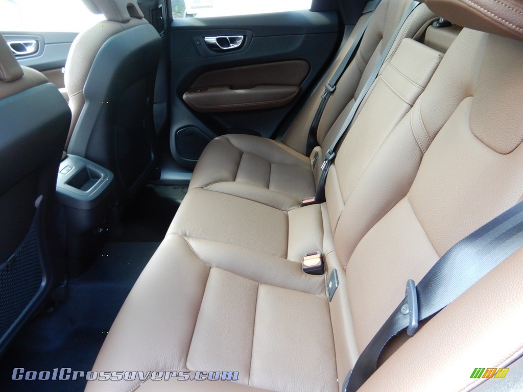 2020 XC60 T6 AWD Momentum - Osmium Grey Metallic / Maroon Brown photo #8