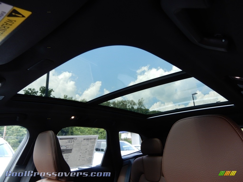 2020 XC60 T6 AWD Momentum - Osmium Grey Metallic / Maroon Brown photo #12
