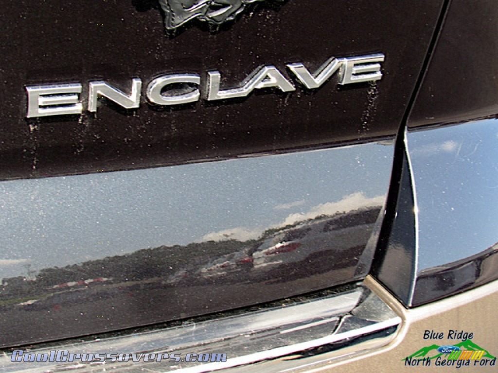 2012 Enclave FWD - Carbon Black Metallic / Cashmere photo #38