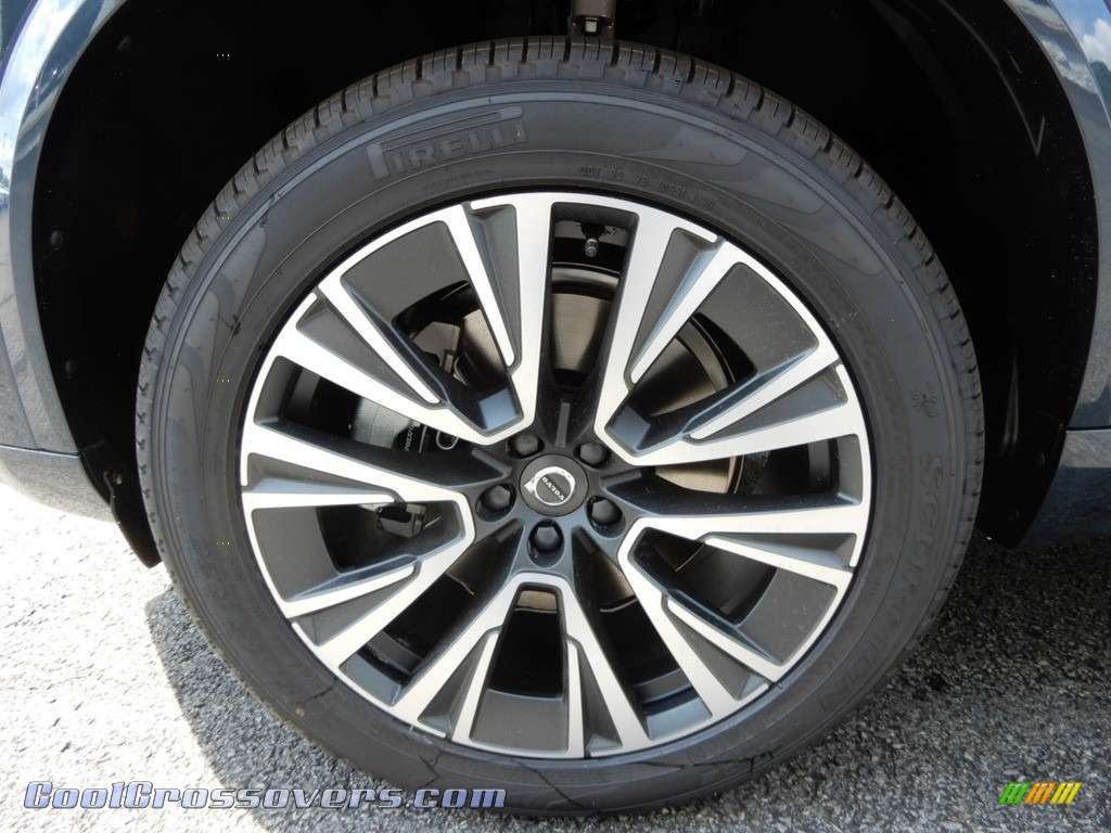 2020 XC90 T6 AWD Momentum - Denim Blue Metallic / Blond photo #6