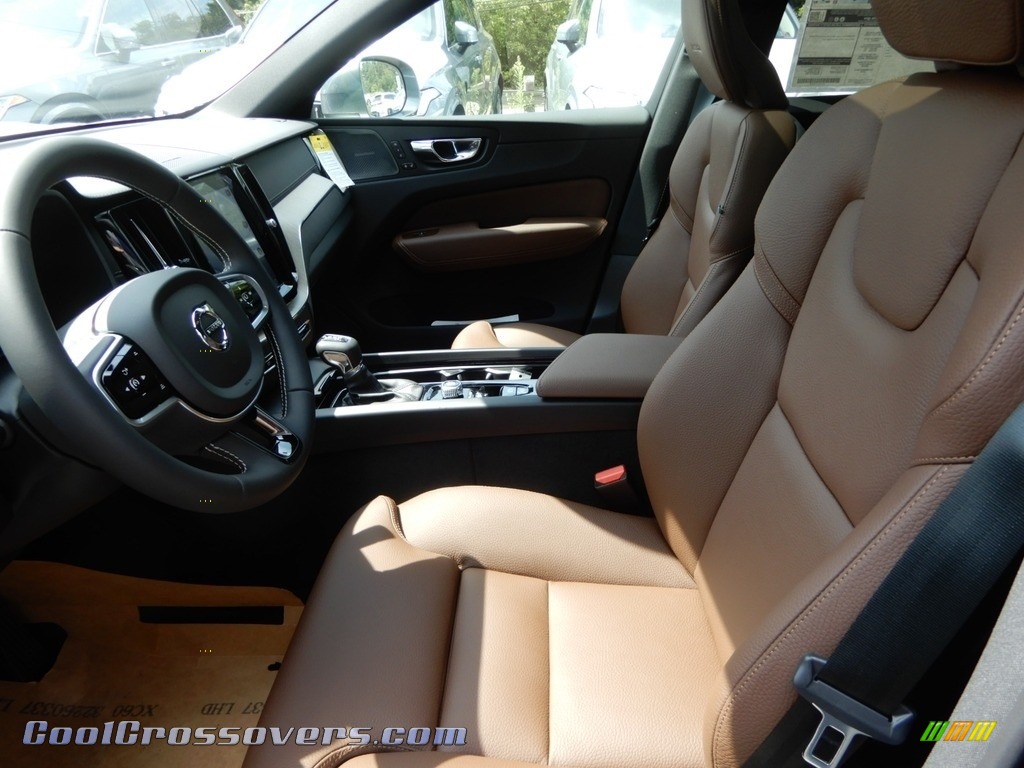 2020 XC60 T5 AWD Inscription - Osmium Grey Metallic / Maroon Brown photo #7