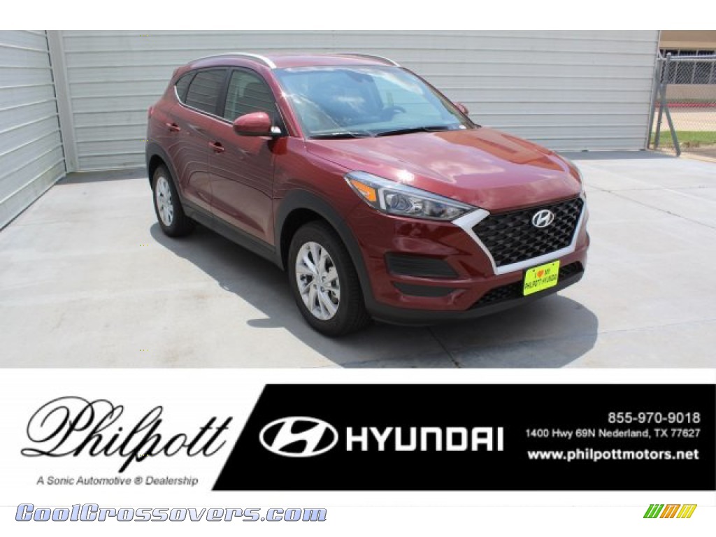 Gemstone Red / Black Hyundai Tucson Value