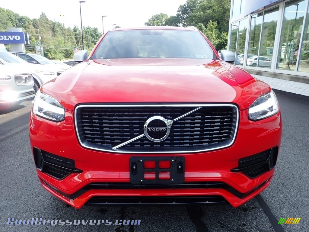 2019 XC90 T5 AWD R-Design - Passion Red / Charcoal photo #9
