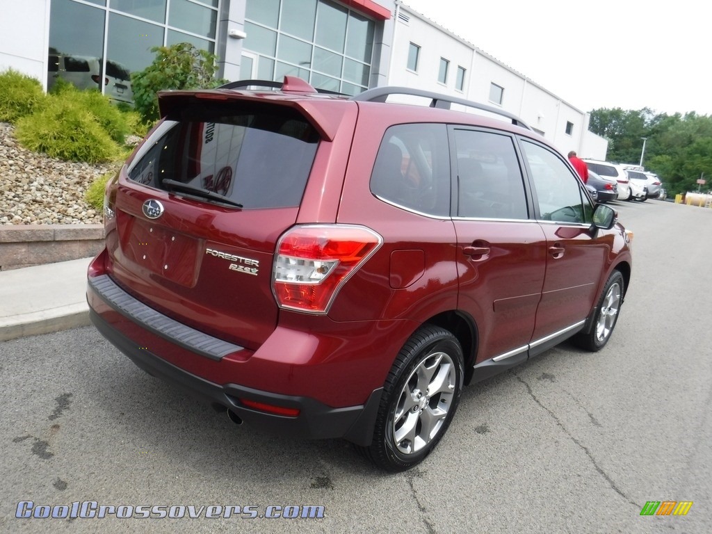 2016 Forester 2.5i Touring - Venetian Red Pearl / Gray photo #12