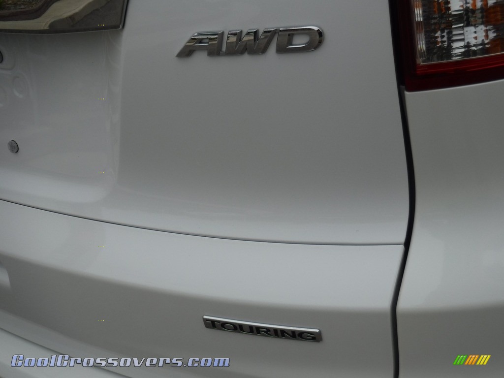 2016 CR-V Touring AWD - White Diamond Pearl / Beige photo #11