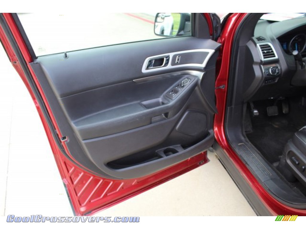 2015 Explorer XLT 4WD - Ruby Red / Charcoal Black photo #12