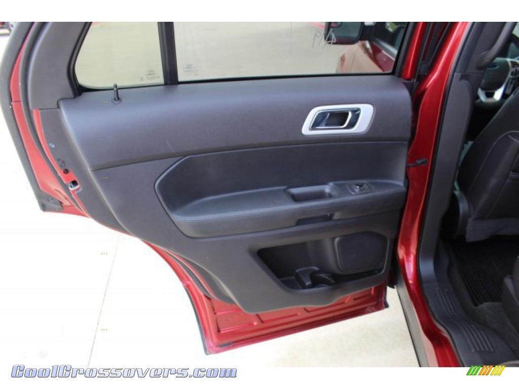 2015 Explorer XLT 4WD - Ruby Red / Charcoal Black photo #21