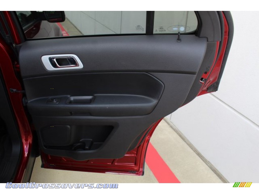2015 Explorer XLT 4WD - Ruby Red / Charcoal Black photo #27