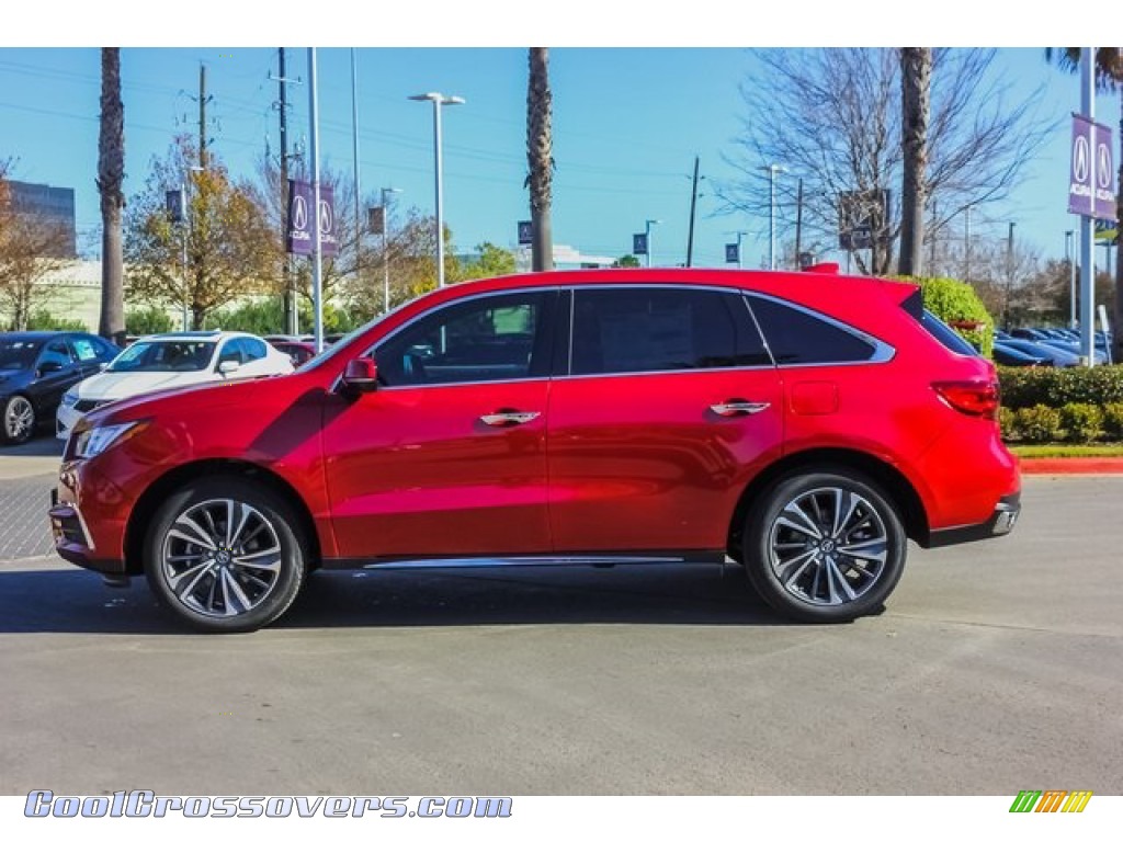 2019 MDX Technology - Performance Red Pearl / Parchment photo #4